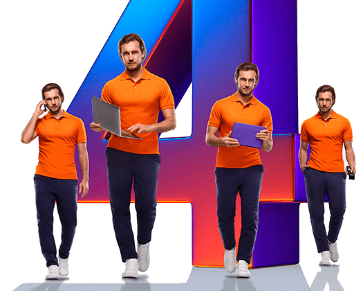 Великолепная четверка Ростелеком в&nbsp;деревня Седельниково (Красноярский край)